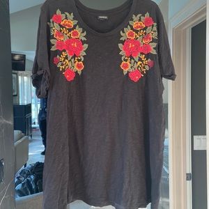 Torrid black tee